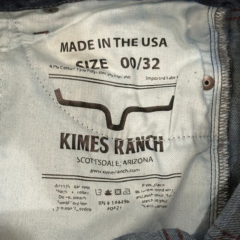 Kimes Ranch Audrey Women's Dark Jeans Bootcut Cowgirl 00/32 - Picture 6 of 7
